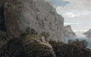 John William Edy Rocks in Heliesund Spain oil painting artist